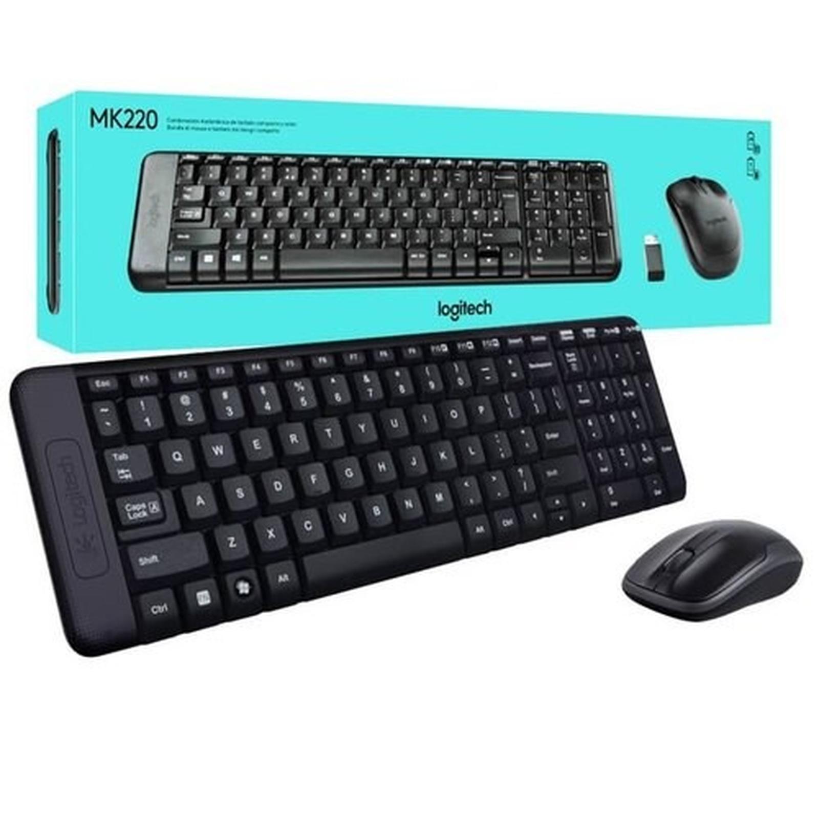 KEYBOARD+MOUSE LOGITECH MK 220